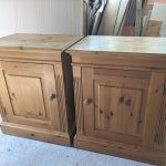 pine furniture before it was upcycled