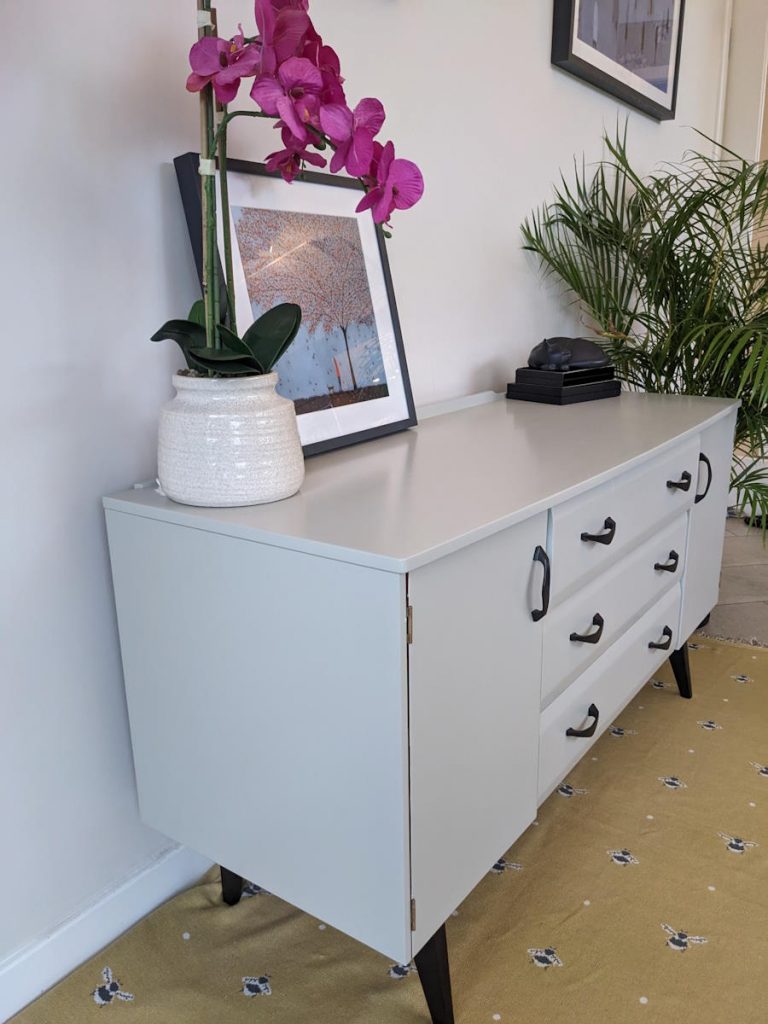 For Sale - Sideboard upcycled with Fusion Pebble paint