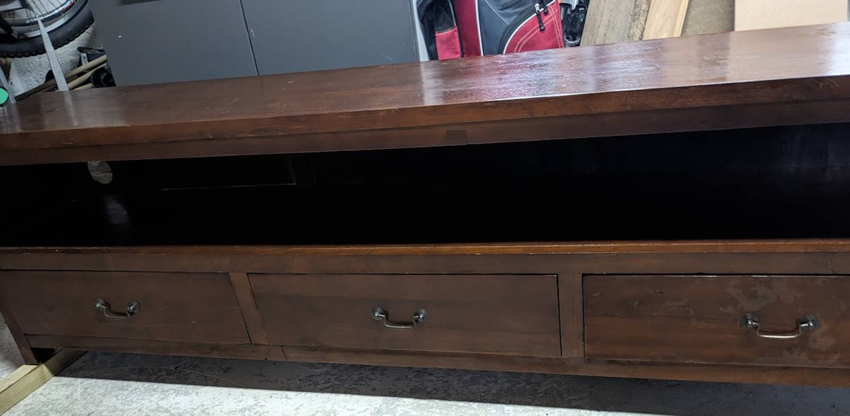 dark furniture can be made lighter