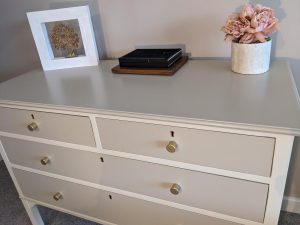 neutral and cream sideboard with Algonquin fusion paint