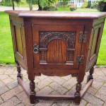 Commission to relove dark Old Charm cabinet