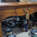 vintage console table