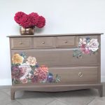 Stag chest of drawers with Redesign with Prima transfer Beautiful Things
