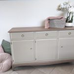 Stag sideboard upcycled with neutral colours