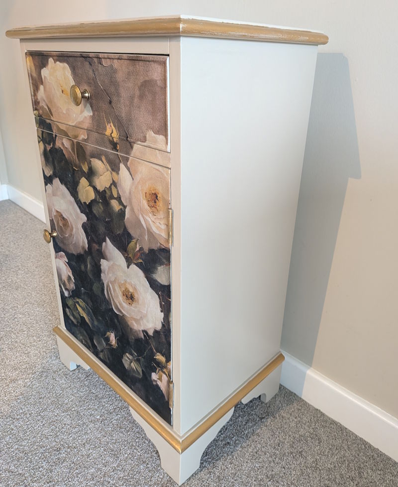 floral cabinet or side table
