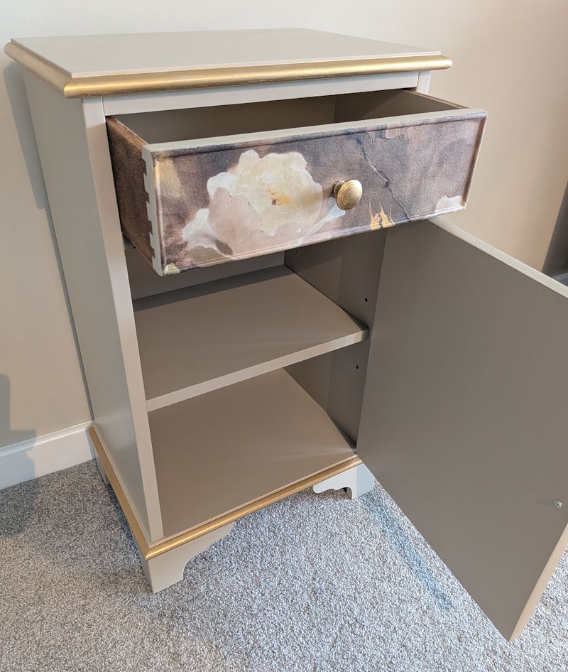 floral cabinet or side table
