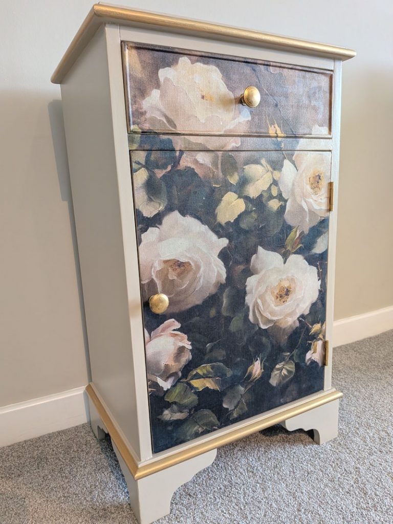 floral cabinet or side table