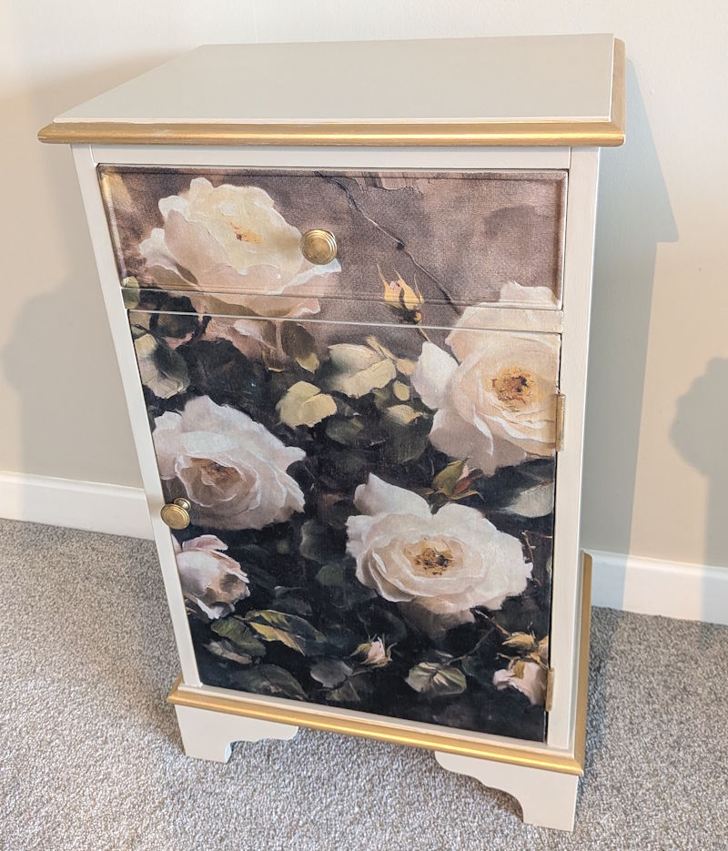floral cabinet or side table